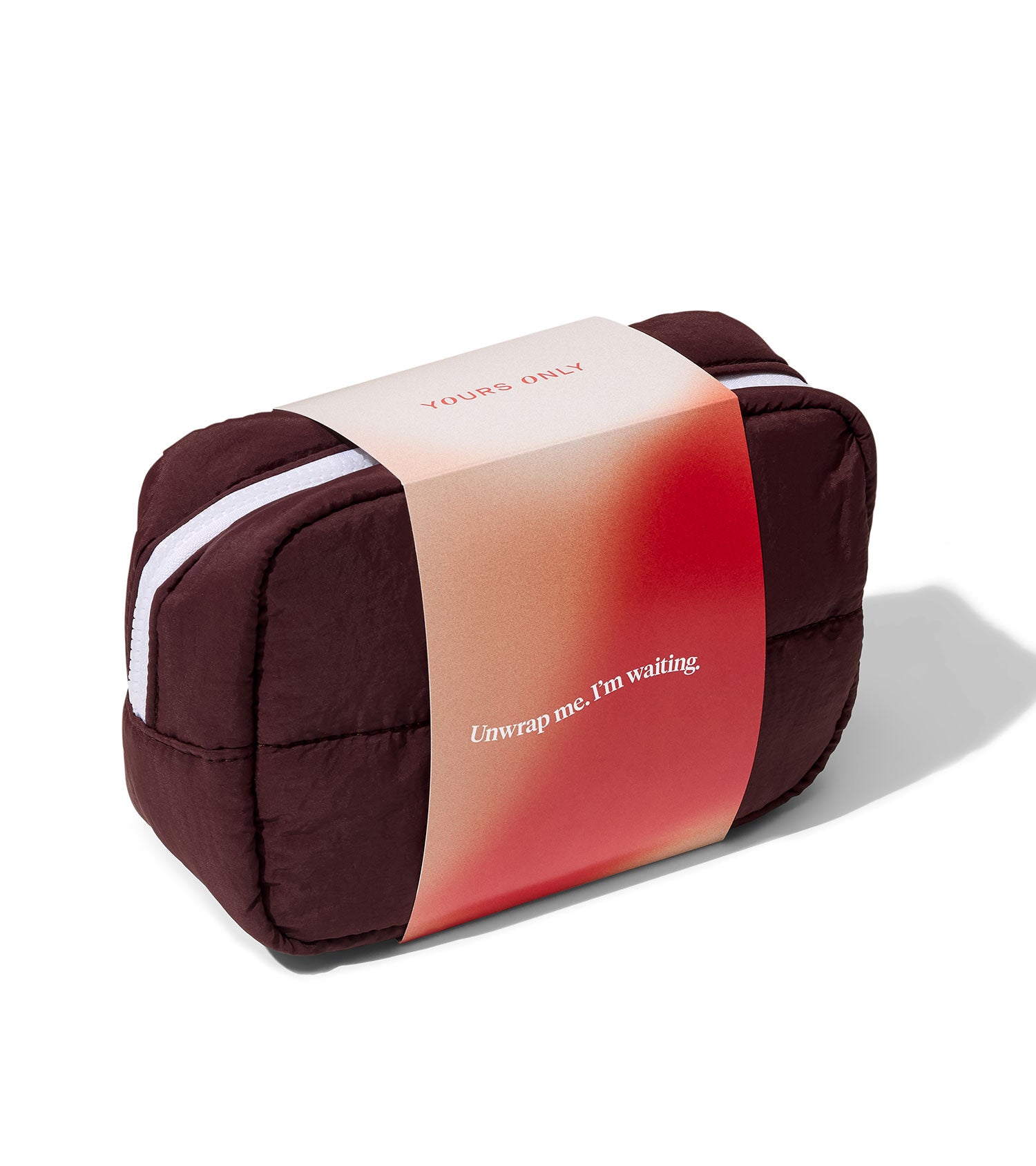 Choc holiday beauty bag BYO set