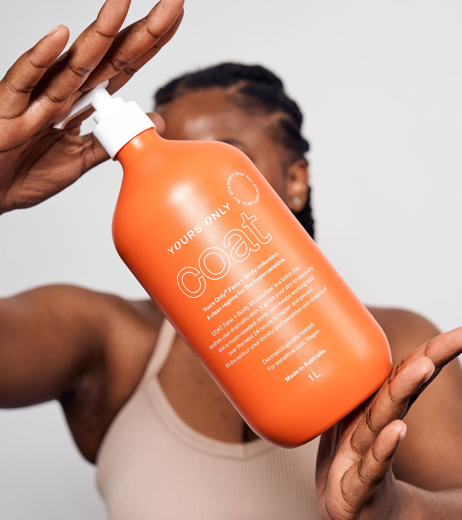 coat moisturiser 1L - oos