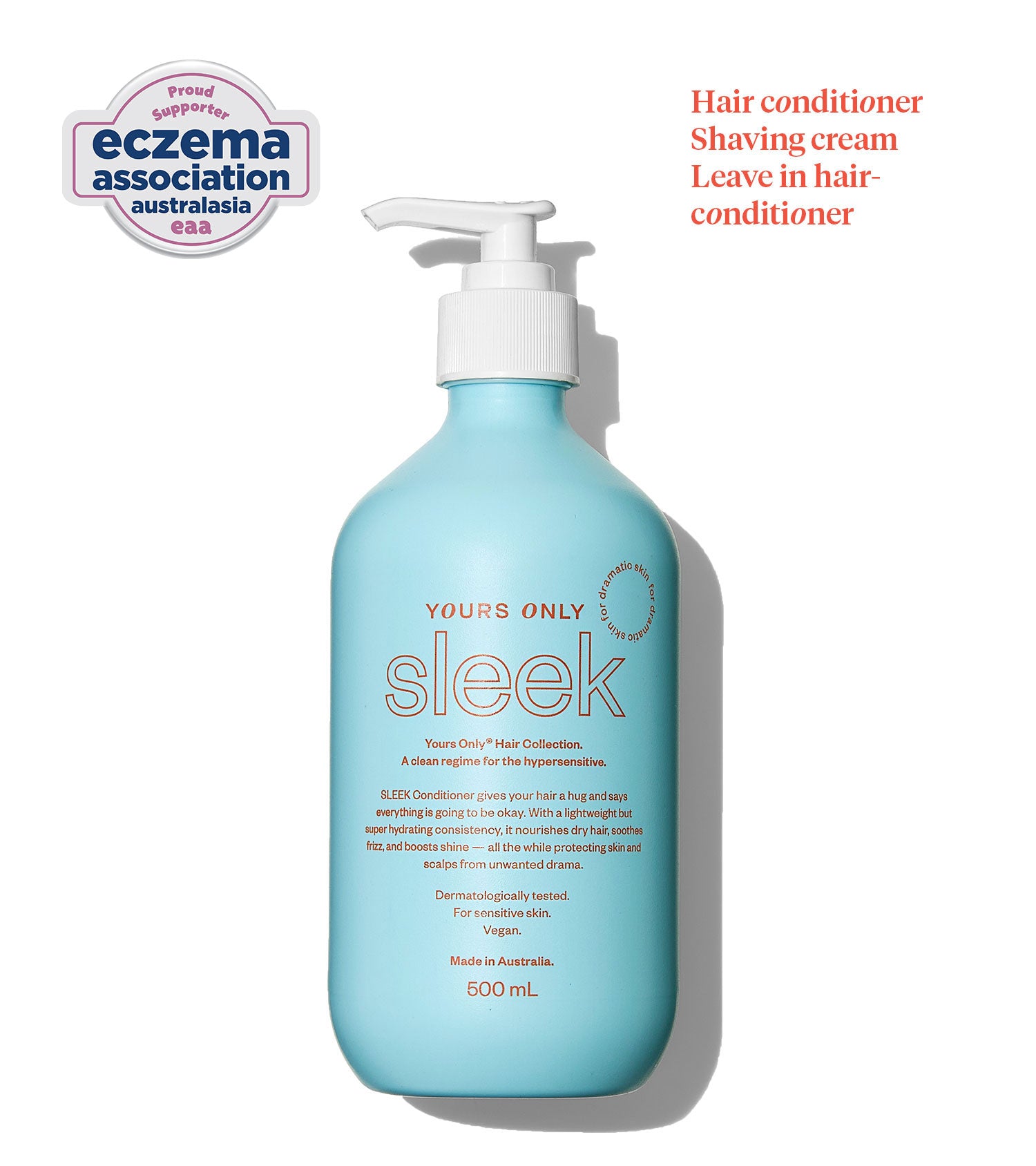 sleek hair conditioner 500mL