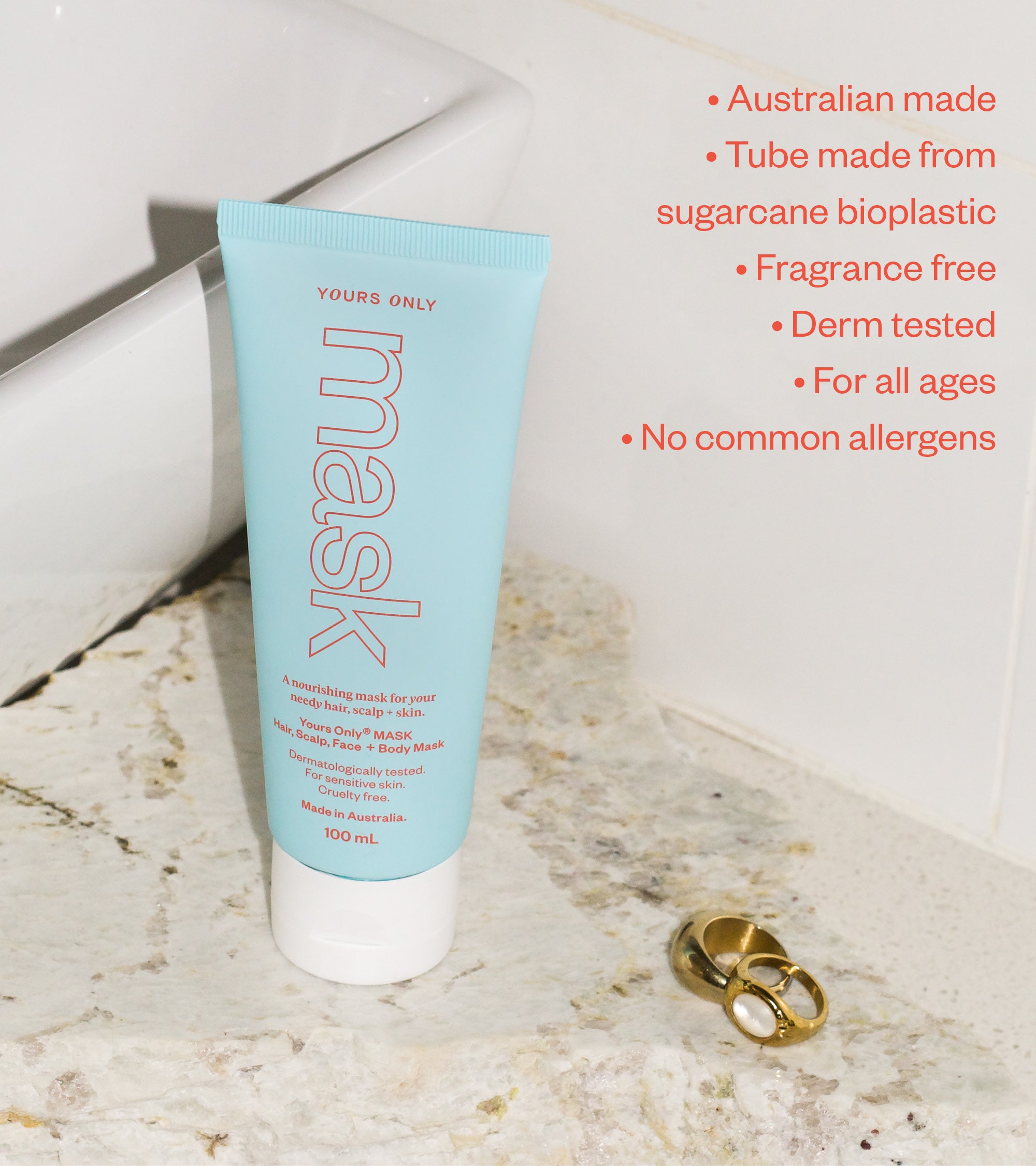 scalp, hair and body mask 100mL