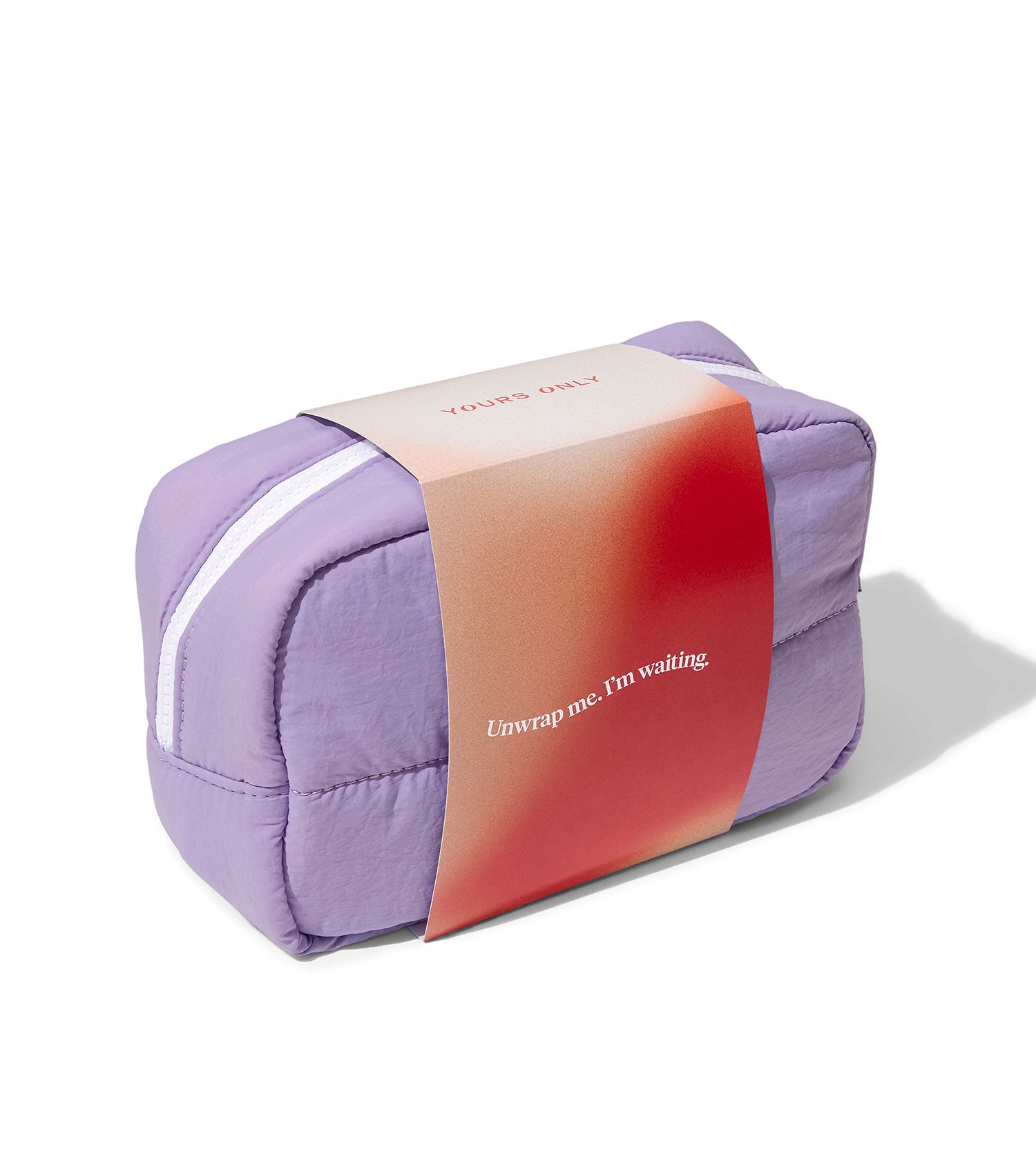Lavender holiday beauty bag BYO set